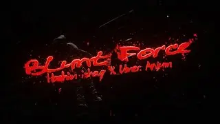 Hashim Ishaq - Blunt Force ft. Umer Anjum (Prod. by Shehroz)