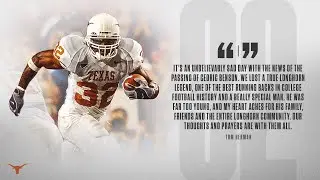 Cedric Benson Texas full highlights