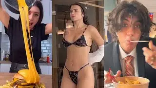 Best tik tok food dance | nickaufmann | keliannestankus | siscakohl