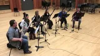 Fredonia Bassoons play Debussy