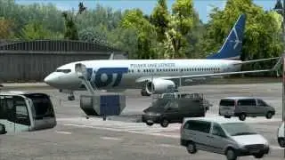 FSX | PMDG 737 NGX | Preflight to Cruise | EPKK to LIRF