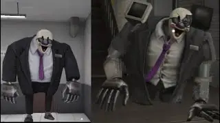 Ice Scream 4 Boris VS Ice Scream 8 Franken-Boris