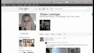 how to add the rel=author link for google | eileen lonergan