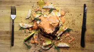 20 Second Recipes: A Meal On A Cutting Board | WildFoodsCEO.com