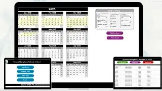 Financial Compliance Calendar in Excel