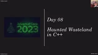 Advent of Code 2023 - Day 08 - Haunted Wasteland in C++