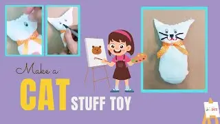 How to reuse old socks | Kids Craft Ideas I Old Socks craft Ideas | Cat Craft | School craft Ideas