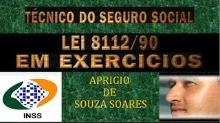 INSS-LEI 8112 DE 1990 - EXERC&Iacute;CIOS - 6
