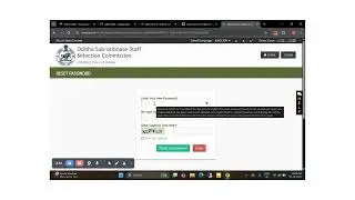 OSSSC Tutorial to Reset Your Password / Update Email ID / Mobile Number