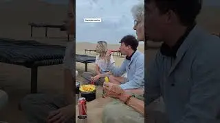 thar desert 🏜️ rajasthan. foreigners enjoyed #rajasthan #thardesert #jaisalmer #rajasthantourism