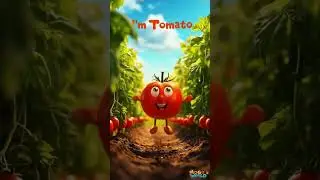 I'm Tomato 🍅 | Learn Vegetables name with Kids Song