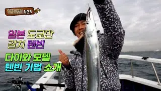 일본 도쿄만 갈치 텐빈 낚시의 정확한 고패질법 강좌 #갈치텐빈