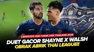 MEREKA MUNCUL LAGI!! Tiba-Tiba Bawa Juara Liga Thailand, Duet Gacor Pattynama & Walsh di Buriram 