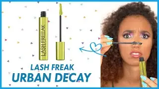 IL MASCARA CON L'APPLICATORE PI&Ugrave; STRANO AL MONDO😳  Lash Freak di Urban Decay| Test & Tell