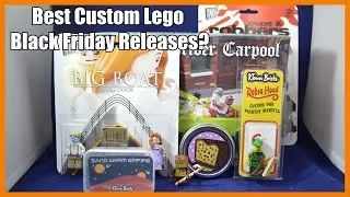 Black Friday 2022 Custom Lego Haul and Reviews (Citizen Brick and Ktownbricks)