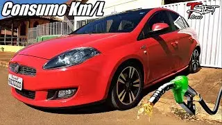 Consumo M&eacute;dio Km/L - Bravo T-Jet
