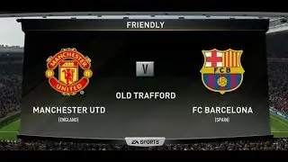 FIFA 18 MANCHESTER UNITED VS FC BARCELONA XBOX ONE / PS4 GAMEPLAY IN HD