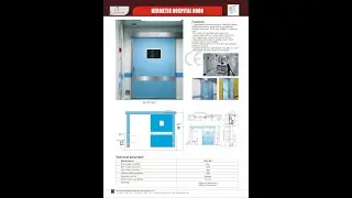1071.201 HERMETIC AIRTIGHT SLIDING DOOR AND SWING DOOR
