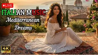 🌅 Italian Coastal Serenity ☀️ Relaxing Mediterranean Music & Places to Relax in Italy
