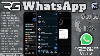 RGWhatsApp + IOS Terbaru 2024 || WhatsApp Mod Terbaru 2024 || WhatsApp RG Terbaru 2024 || V1.2.2