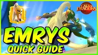 Emrys Quick Guide [ Skills, Talent Trees , Pairs ] - Call of Dragons