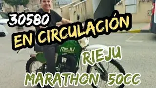 Rieju marathon 50 , en circulación