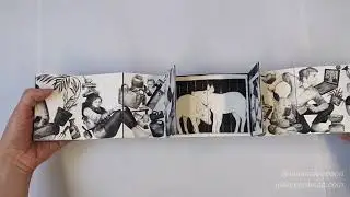 Lockdown 2020: A Fable - an artist's book by Joanna Robson