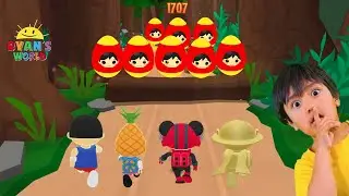 Tag with Ryan - Spy Robo Combo 🆚 Stealth Ninja Ryan 🆚 Hero Combo Panda 🆚 Leo woods 