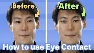 Keep Eye Contact on Camera with Descript's AI | Eye Contact Tool