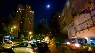 FIRST FULL MOON OF 2022 SEEN IN ISRAEL🇮🇱#wolfmoon