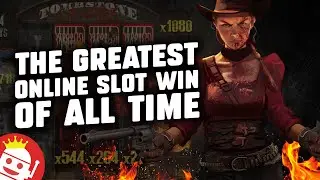 THE GREATEST ONLINE CASINO WIN OF ALL TIME!