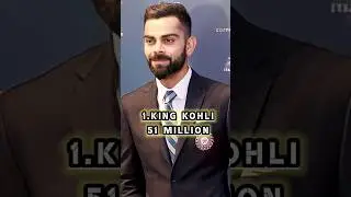 Most followed cricketer on Facebook and Instagram #shorts #sports #cricket #viral  #cricketshorts