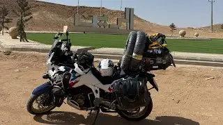 Riding South Through Saudi Arabia 🇸🇦 | Riyadh to Bisha Motorcycle Journey