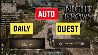Night Crows - HOW TO AUTO DAILY QUEST | Tips and Tricks #nightcrows #f2p