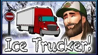 ICE ROAD TRUCKER CAREER MOD! | The Sims 4 (by midnitetech)