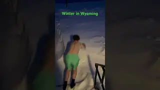 It was freezing 🥶  #winterfun #winterfunnyvideo