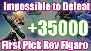 Impossible to Defeat, Always First Pick All Revenge HP+35000 Figaro is op🤡🤡🤡【Summoners War RTA】