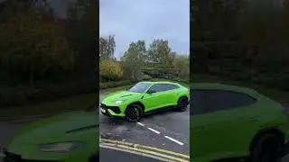 Lamboghini urus lime green PET Birmingham UK 🇬🇧 