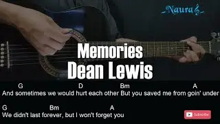Dean Lewis - Memories Guitar Chords Lyrics