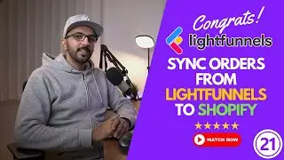 How to sync orders from Lightfunnels to Shopify