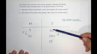 Wertepaare und Wertetabellen - 6.Klasse