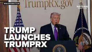 AFFORDABLE PRESCRIPTION DRUGS: Trump officially launches TrumpRX