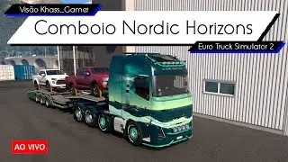 Gameplay Euro Truck Simulator 2 - Comboio Nordic Horizons