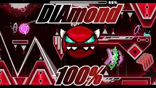 [mobile] DIAmond 100%! Medium Demon! { REQUEST! } Geometry Dash!
