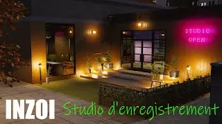 InZoi Build : Je Crée un Studio de Musique Ouvert 24h/24 — Insonorisé, Pro & Amateur à Dowon
