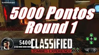 Easter Egg 5000 Pontos Round 1 - Classified Bo4 Zombies Pt Br