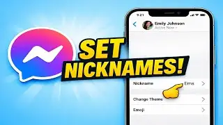 Как установить никнеймы в Messenger (ОБНОВЛЕНО)