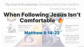 When Following Jesus Isn&rsquo;t Comfortable 🔥 | Matthew 8 Devotional (7-Step QT) | 2026-01-30 #matthew