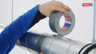 tesa&reg; 4613 Toile am&eacute;ricaine tous usages pour fermeture industrielle de tuyaux et autres &eacute;l&eacute;ments