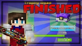 Completing Trophy Road NEW Weapon Pixel Gun 3D
